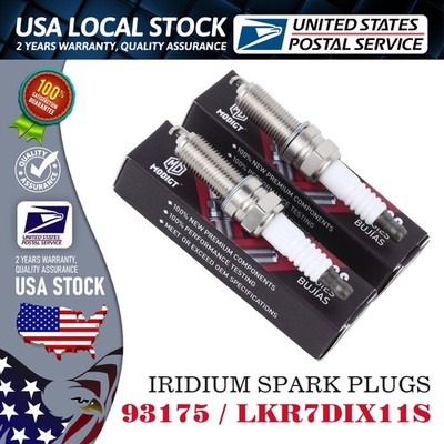 6X OEM Quality Iridium Spark Plug 93175/LKR7DIX11S For Acura Honda Kia RAM