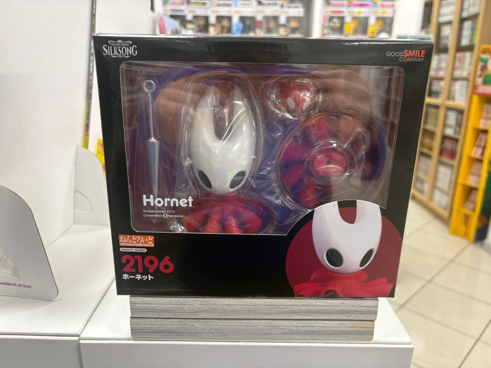 HOLLOW KNIGHT SILKSONG HORNET NENDOROID N. 2196 GOOD SMILE COMPANY NUOVO