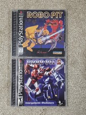 Robo Pit 1 & 2 Lot Sony PlayStation PS1 Both Complete Manual CIB Robopit One Two