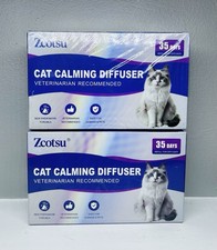 2 X Cat Calming Pheromone Diffuser With 2 Refills Effectively Relieve Anxiety
