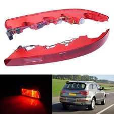 2x hinten Stoßstange Reflektor Lampen mit Glühlampen für Audi Q7 4L bj.2006-2015