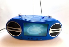 GPX Black Portable Boombox DVD/CD Player AM/FM Radio USB Connectivity Karaoke