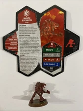 Marcu Esenwein Heroscape Fields of Valor 15/21 Figure & Card