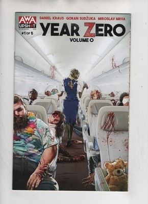 Year Zero Issue #1 Comic Book. Vol 0. Daniel Kraus. Zombie. End of World. 2022