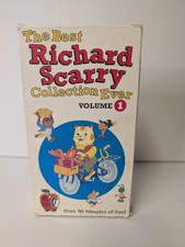 PolyGram Video The Best Richard Scarry Collection Vol 1 VHS Children's Educatio…