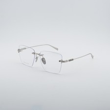Gucci GG1938O 002 Silver 62mm Eyeglasses New Authentic