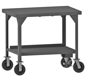 Durham HDWBMFL-3660-8PH-95, Mobile Heavy Duty Workbench, 60''x36''x44''