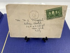 1927 Canada, Sydney, Nova Scotia Cover, Clear, well centered, stamp to New York