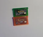 Pokemon emerald + fire red GBA