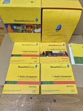 Rosetta Stone German Deutsch Version Level 1-3 Disc Set