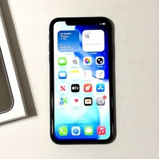 Apple iPhone 11 64GB Nero (Sbloccato) - Buone condizioni - Viene fornito con scatola e cavo