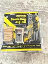 General 841 E-Z Pro Doweling Jig Kit  1/4”, 5/16” & 3/8” Dowel Joints NEW