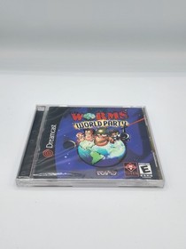 Worms World Party (Sega Dreamcast, 2001) New Sealed Small Tear/Crack - See Pics
