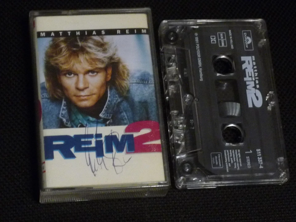 REIM CD + MC + Autogramm matthias reim - Bild 2 von 4