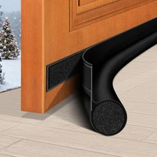36 Inch Under Door Draft Stopper Soundproof Cold Air