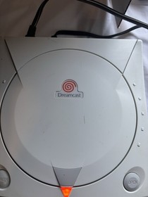 Sega Dreamcast Console Video Game System White HKT-3020 w/Controller TESTED