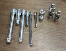 Craftsman USA 10-pc Socket Adapter Reducer Converter, Extension, Swivel￼