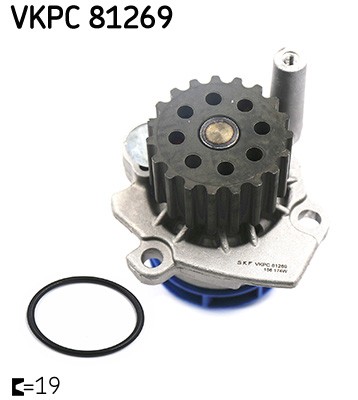 Water Pump VKPC81269 SKF Coolant 03L121011 03L121011C 03L121011H 03L121011J New - Image 12