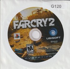 Farcry2 Sony PlayStation 3 Video Game Disc Only With Out Case Used