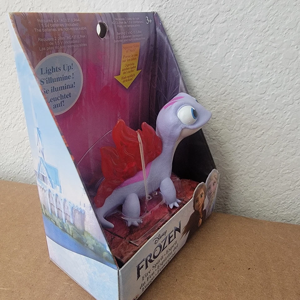 Disney Frozen 2 Espíritu de Fuego Salamandra Iluminar Nuevo En Caja 3+ Juguetes Niños Figura Foto 4 de 4
