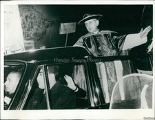 1964 Photo Pope Paul Vi Returning From India Travels To Vatican Religion 7X9