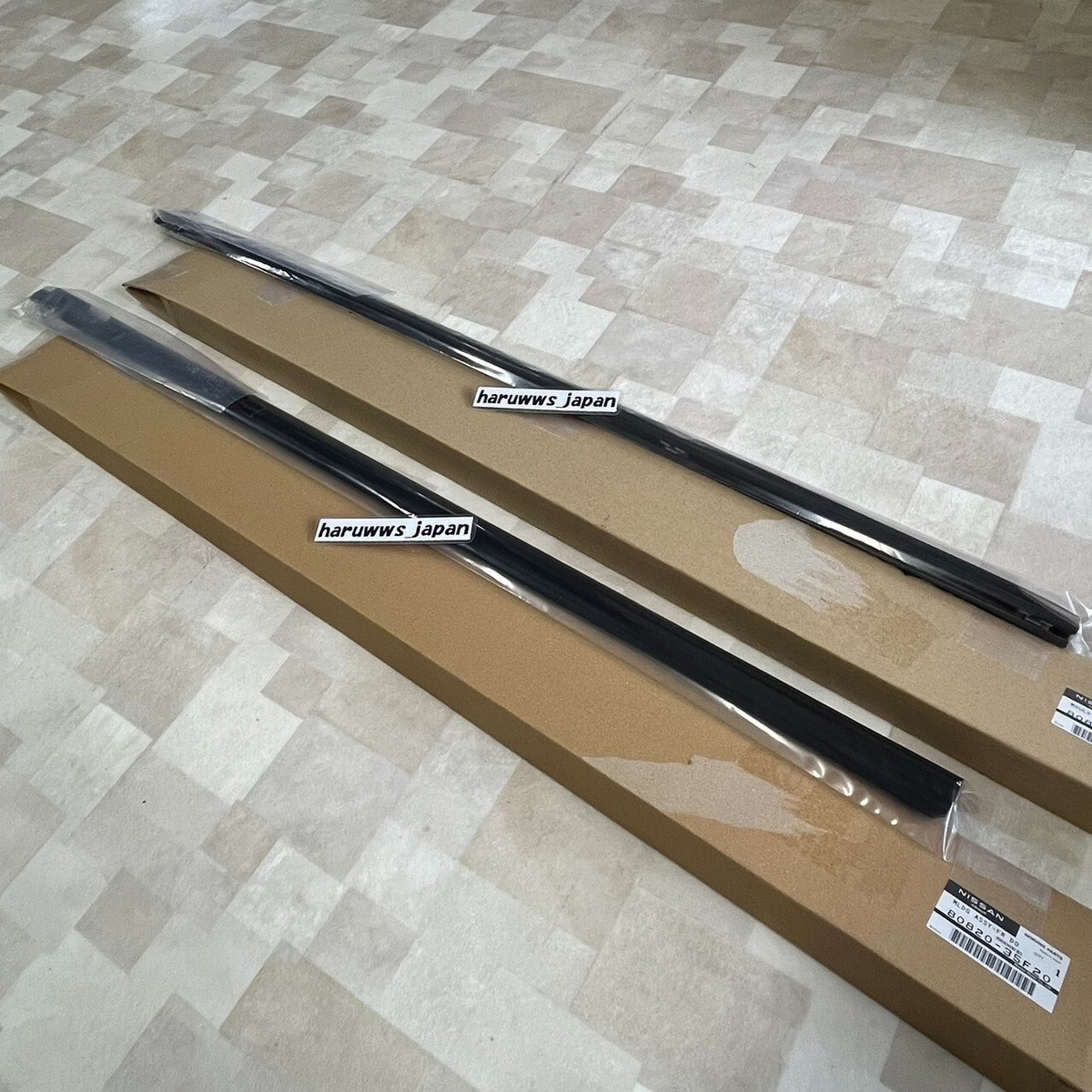 Genuine Nissan Silvia S13 180SX 240SX Front Door Outside Moulding