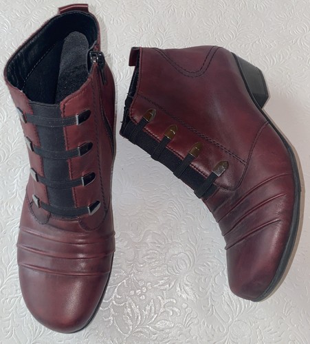 Remonte Womens Ankle Boot Size 38 US 7.5 Mauve #8516101130 0 - Picture 3 of 8