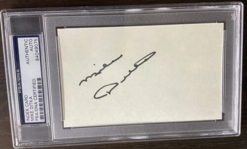 Mike Ditka PSA/DNA Certified Autographed Index Card  - Auto Signed - Da Bears - Picture 1 of 5