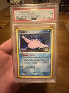 Pokémon TCG Mantine Heartgold Soulsilver 45/123 Reverse Holo Uncommon