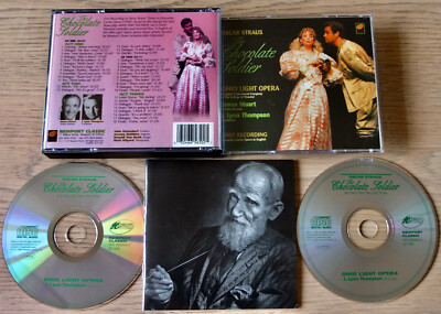NEWPORT NPD 85650/2 STRAUS THE CHOCOLATE SOLDIER 2-CD OHIO OPERA THOMPSON (1999)