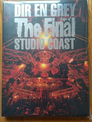 DIR EN GREY/THE FINAL DAYS OF STUDIO CO… DIR EN GREY THE FINAL DAYS OF STUDIO COAST Blu-ray Limited