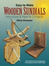 Easy-to-Make Wooden Sundials Dover Woodworking - Paperback - GOOD