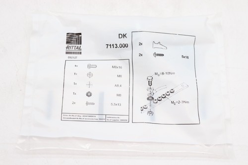 Rittal DK 7113.000 Erdungsschiene 15x5x450mm - Picture 2 of 5