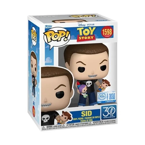 Funko POP! Toy Story 30th Anniversary Sid Specialty Figur #1598 + Protector - Bild 5 von 5