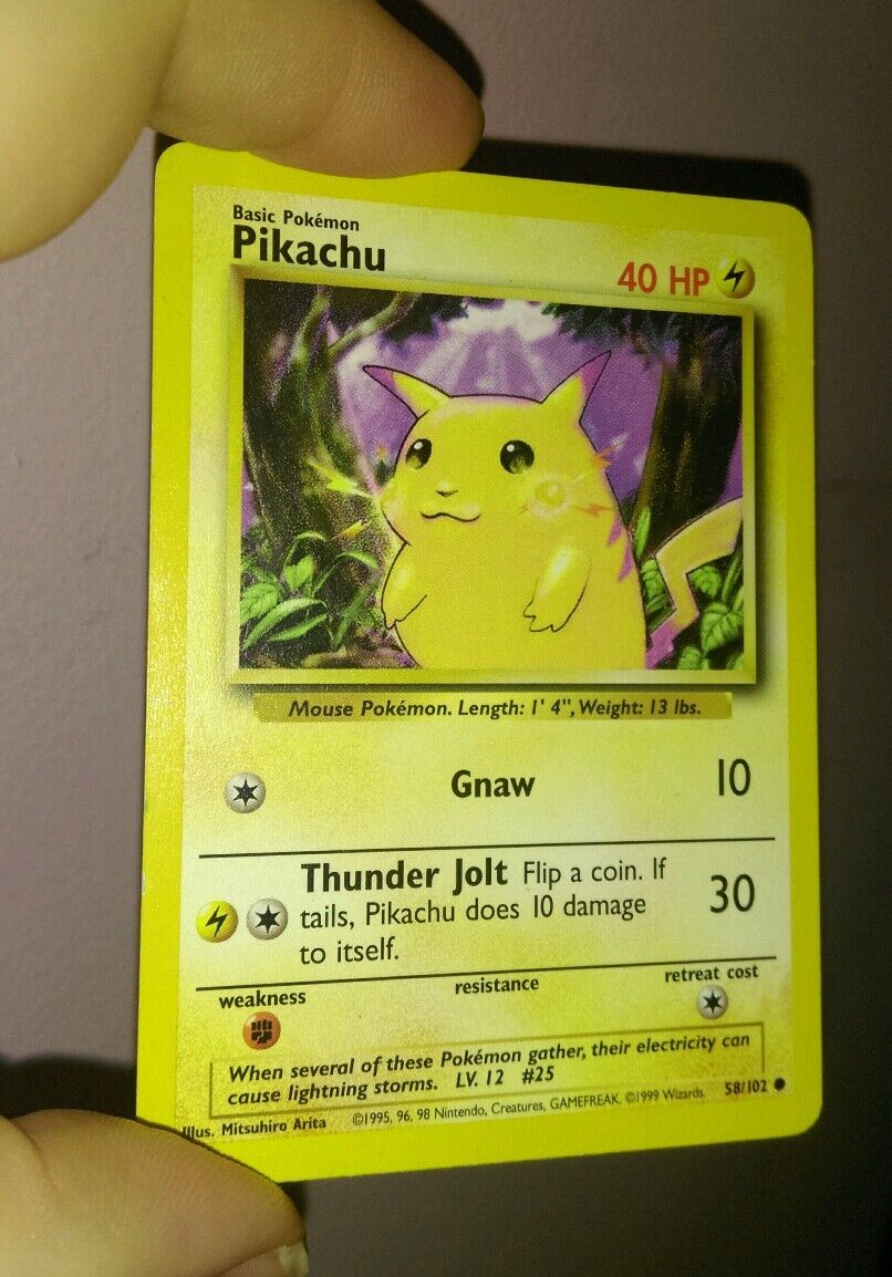 Pikachu Pokemon Card 40 HP Very nice condition! | eBay Pikachu Pokemon Card 40 HP Very nice condition! | eBay