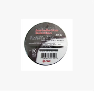 Pipman's, Electric Tape, 7 Mil X 3/4'' X 60 Ft Black