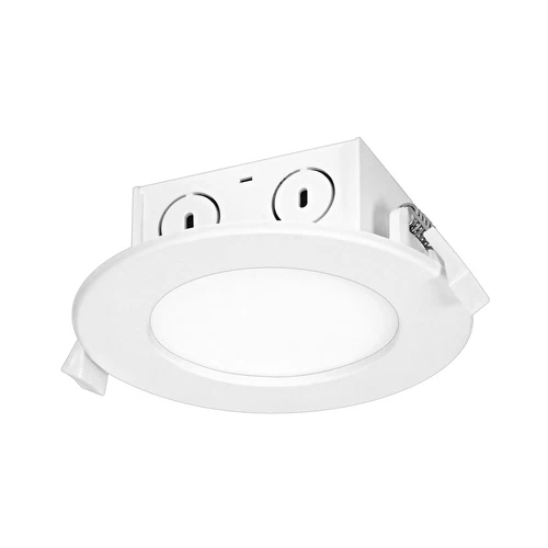 Satco S39055 8.5W LED Direct Wire Downlight Edge-lit 4 Inch 2700K 120V Dimmable - Picture 1 of 5