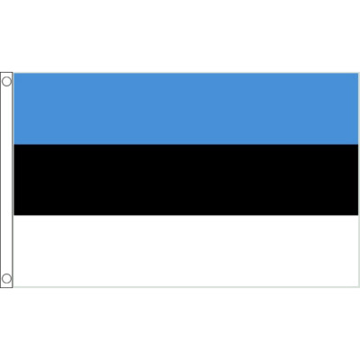 Estland Estnische Flagge Tisch Hand wehen Fahnen Wimpel Party Scrunchie Displays