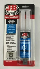 J-B Weld Marine Weld White Syringe 0.85 fl oz 50172 NEW! NIB