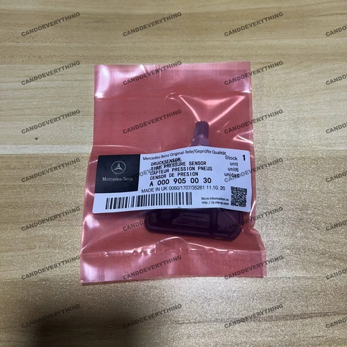 TPMS 4PCS A0009050030 OEM ORIGINAL MERCEDES TIRE PRESSURE MONITORING SENSORS - Picture 6 of 8