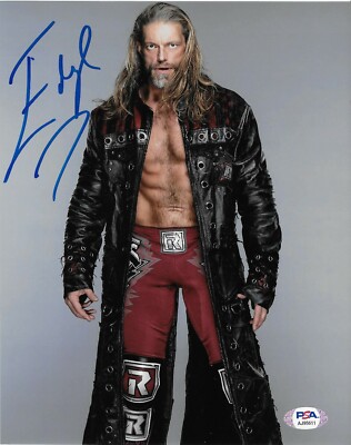 Edge WWE HOF Rated R Superstar Signed Autograph 8x10 Photo #2 w