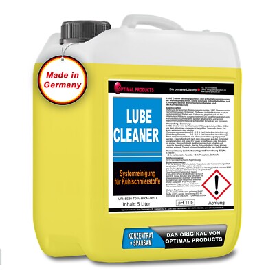 Systemreiniger Lube-Cleaner für Kühlschmierstoff ohne Produktionsstopp! 5 Liter