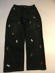 polo embroidered jeans