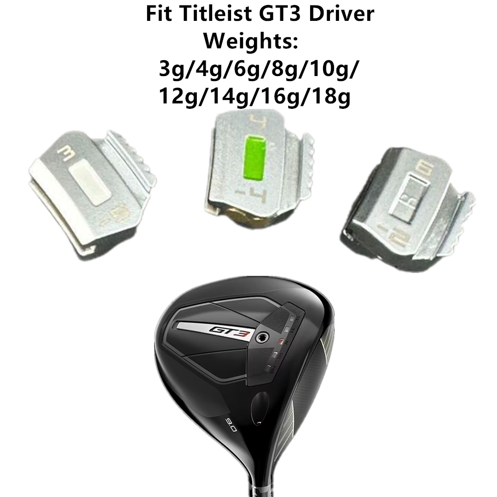 Titleist GT3 SUREFIT 10g(-2g) ウェイト 2個セット Genuine Titleist GT3 Driver SureFit Weight Track 4g/6g/8g
