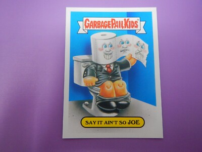 2016 Garbage Pail Kids American Inventor Sticker Say It Ain't So Joe 6a (1)