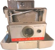 Vintage Polaroid Automatic 104 Instant Film Land Camera untested For Parts Only
