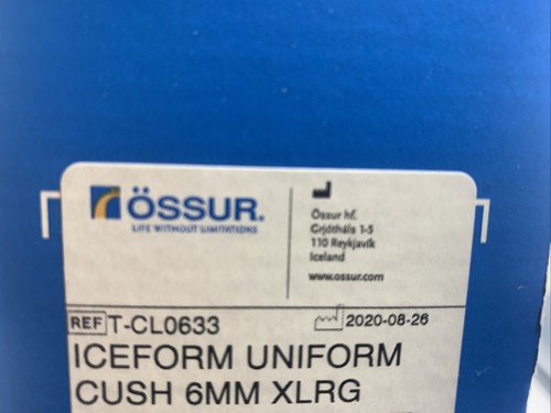 ossur iceform uniform Cushion prosthetic liner. 6mm. size XLG. Uniform - 第 6/8 張圖片