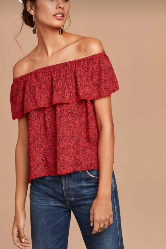 Wilfred off the shoulder top new arrivals