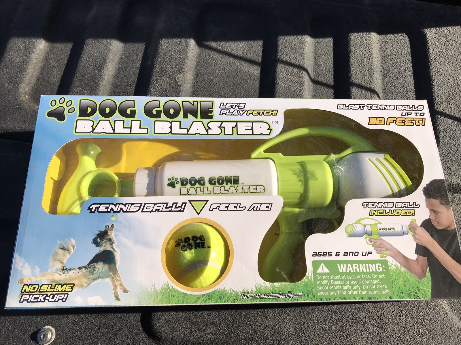 dog gone tennis ball blaster
