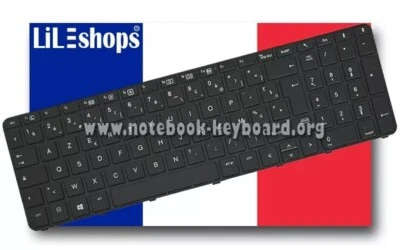 Clavier Français AZERTY Pour HP ProBook 450 G3 / 450 G4 / 455 G3 / 455 G4 - Photo 1/2